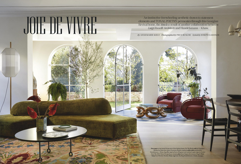 Vogue Living - September/October 2023 — HANDELSMANN + KHAW